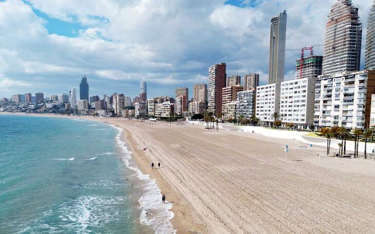 Benidorm inicia la licitación del proyecto de dunas vegetadas para la protección de las playas de Poniente y Levante